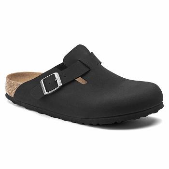 Pánské Boston Birkenstock Vegan Černé | CZ 208DFM